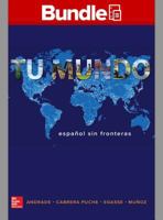 Tu Mundo: Espaanol Sin Fronteras 0073375098 Book Cover