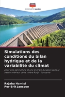 Simulations des conditions du bilan hydrique et de la variabilité du climat (French Edition) 6208553377 Book Cover