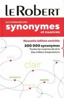 Dictionnaire des synonymes et nuances - (SYNONYMES & NUANCES) (French Edition) 2321015322 Book Cover