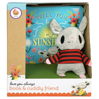 Will You Be My Sunshine Gift Set (Book and Cuddly Friend) 1680527614 Book Cover