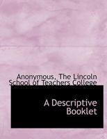 A Descriptive Booklet 1140259407 Book Cover