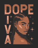 DOPE DIVA: LINED NOTEBOOK 1711738689 Book Cover