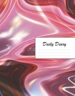 Daily Diary: 2020 Journal Entry Writing Paper for Each Day of the Year | Holographic Pink Purple Marble Design Pattern Colors | January - December | ... Life, Set Goals & Get Things Done Notebook 1676702733 Book Cover