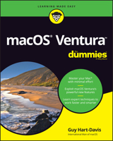macOS Ventura For Dummies (For Dummies 1119912873 Book Cover
