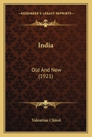 India Old and New 1530102219 Book Cover