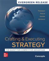 Loose-Leaf for Crafting & Executing Strategy: Concepts, 2024 Release 1265110271 Book Cover