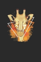 Giraffe Color Splash: Giraffes Notebook, Dotted Bullet (6 x 9 - 120 pages) Animal Themed Notebook for Daily Journal, Diary, and Gift 1691267139 Book Cover