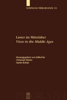 Laster Im Mittelalter / Vices in the Middle Ages 3110202743 Book Cover