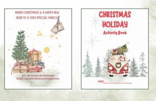 Christmas Holiday - Activity book B0DPMQSGZN Book Cover