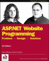 ASP.NET Website Programming: Problem - Design - Solution, C# Edition 0764543776 Book Cover