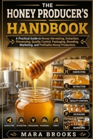THE HONEY PRODUCER’S HANDBOOK: A Practical Guide to Honey Harvesting, Extraction, Processing, Quality Control, Packaging, Branding, Marketing, and Profitable Honey Production B0HKF43VYP Book Cover