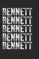 Name BENNETT Journal Customized Gift For BENNETT A beautiful personalized: Lined Notebook / Journal Gift, Notebook for BENNETT,120 Pages, 6 x 9 inches ... Family Notebook,Customized Journal, T 1678422525 Book Cover