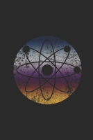 Physic Atoms: Blank Lined Notebook (6 x 9 - 120 pages) Simple Physics Notebook for Daily Journal, Diary, and Gift 1709915595 Book Cover