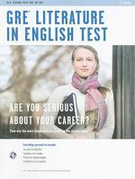 GRE Literature in English (REA) - The Best Test Prep for the GRE (Test Preps) 0878913467 Book Cover