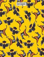 Notebook: Halloween collection cover and Dot Graph Line Sketch pages, Extra large (8.5 x 11) inches, 110 pages, White paper, Sketch, Draw and Paint 1724421034 Book Cover