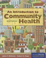 An Introduction to Community Health Brief Edition 1284026892 Book Cover
