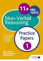 11+ Non-Verbal Reasoning Practice Papers 1 1471849309 Book Cover