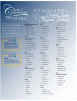 Classical Conversations Trivium Table: Cycle 3 Geography 0985170107 Book Cover