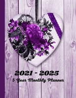 5 Year Monthly Planner 2021 - 2025 1716279623 Book Cover
