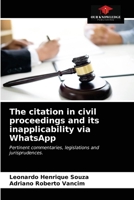 The citation in civil proceedings and its inapplicability via WhatsApp 6203630659 Book Cover