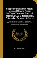 Saggio Fotografico Di Alcuni Animali E Piante Fossili Dell'agro Veronese Illustrati Dal Prof. Dr. A. B. Massalongo, Fotografati Da Maurizio Lotze: Con ... Quorumdam Plantarunque Fossilium Agri 1278694021 Book Cover
