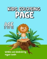 Kids Coloring Page: Kids Activity Book B08HGTT277 Book Cover