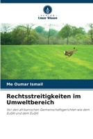 Rechtsstreitigkeiten im Umweltbereich 6205326396 Book Cover