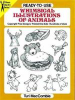 Ready-to-Use Whimsical Illustrations of Animals (Dover Clip-Art Series) 0486262685 Book Cover