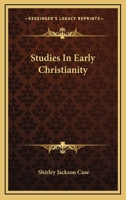 Studies In Early Christianity 143256952X Book Cover