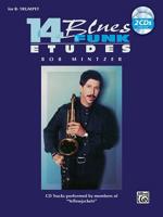 14 Blues & Funk Etudes: B-Flat Trumpet, Book & 2 CDs 1576235777 Book Cover