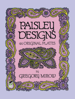 Paisley Designs (Dover Pictorial Archive Series) 0486259870 Book Cover