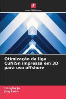 Otimização da liga CuNiSn impressa em 3D para uso offshore (Portuguese Edition) 6208945593 Book Cover