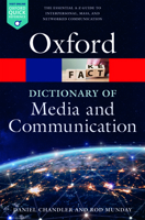 A Dictionary of Media and Communication 0199568758 Book Cover