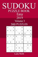 300 Easy Sudoku Puzzle Book 2019 1726161331 Book Cover