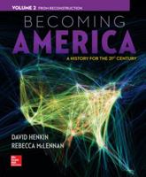 Becoming America: A History for the 21st Century 0077275616 Book Cover