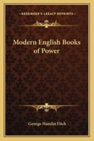 Modern English Books of Power 1503285650 Book Cover