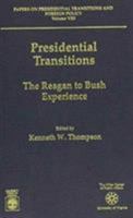 The Reagan to Bush Experience 0819187100 Book Cover