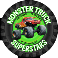 Monster Truck Superstars 1783124415 Book Cover