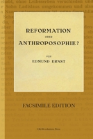 Reformation oder Anthroposophie? 9493460061 Book Cover