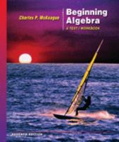 Beginning Algebra: A Text/Workbook 0030224640 Book Cover