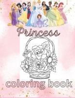 Princess Coloring Book: Princess Coloring Book (Dover Coloring Books) Paperback 100pages size 8,5 *11 inch B08R7VLZD8 Book Cover