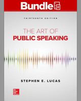 The Art of Public Speaking [with Connect Access Code] 1260693430 Book Cover