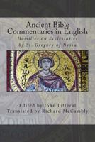 Ancient Bible Commentaries in English: Commentary on Job by St. Gregory the Great 1501091646 Book Cover
