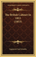 The British Cabinet In 1853 0530839695 Book Cover