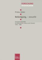 Belastigung, - Sexuelle: Geschlechterpolitik Im Offentlichen Diskurs Der Schweiz 1976-1996 3810026018 Book Cover
