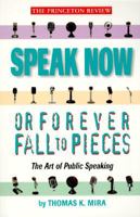 PR Now Hear This!: A Beginner's Guide to Public Speaking (The Princeton Review) 0679764682 Book Cover