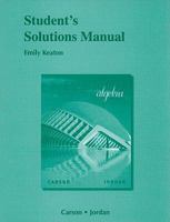 Elementary Algebra: Student's Solutions Manual 0321622812 Book Cover