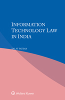 Information Technology Law in India 9403535164 Book Cover