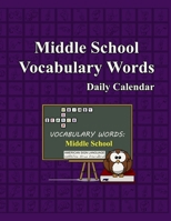 Whimsy Word Search, Middle School Vocabulary Words – Daily Calendar  - In ASL 1691013870 Book Cover