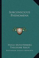Subconscious Phenomena 1015867448 Book Cover